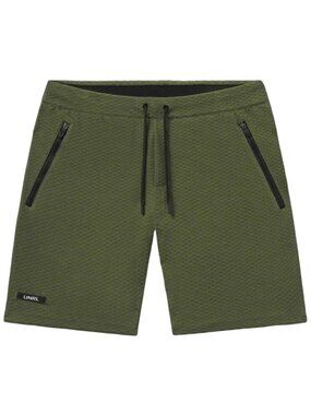 UNRL Men's Moss Elevation Shorts Size 2XL Green Textured Running Gym Adult 9”ins